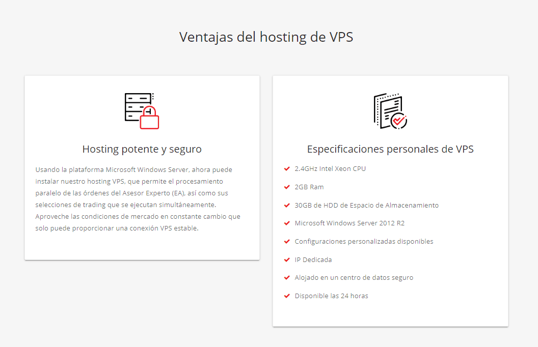 VPS hosting - IronFX VPS hosting - IronFX
